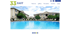 Desktop Screenshot of 33-east.com